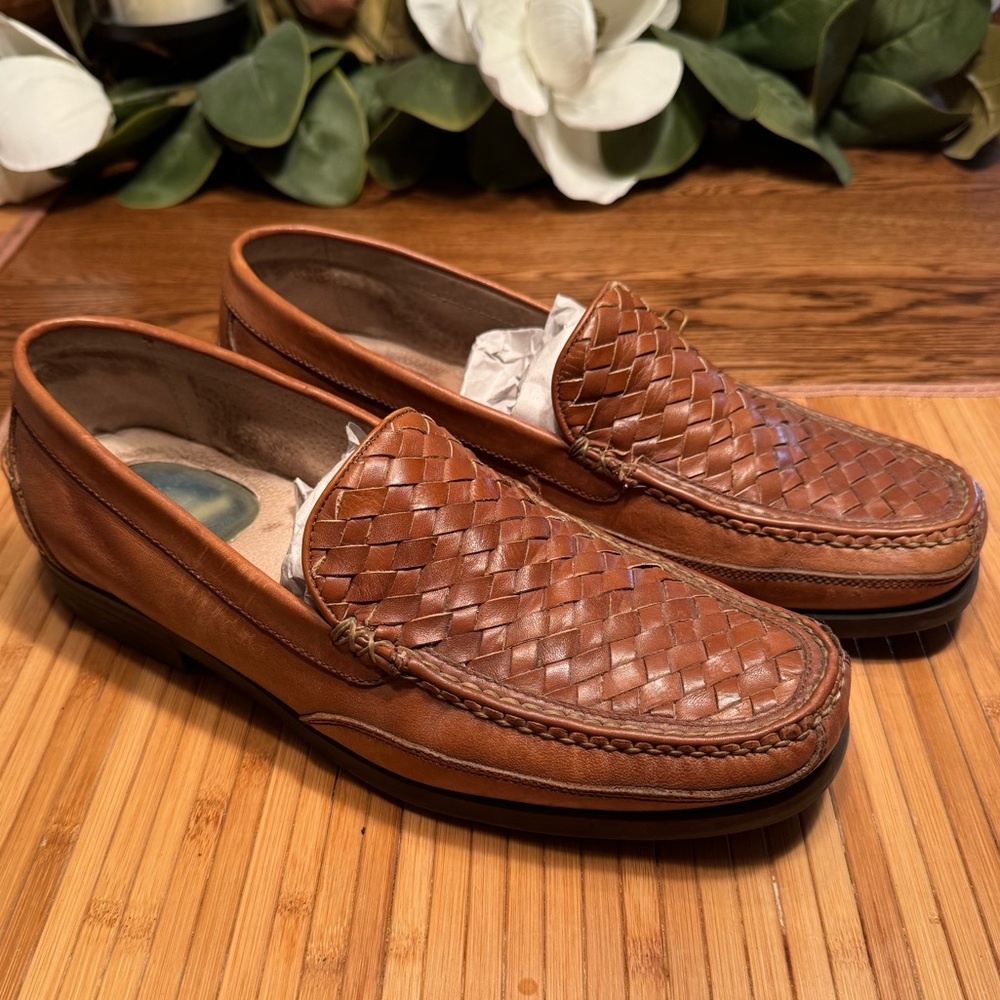 Cole Haan Woven Leather Loafer